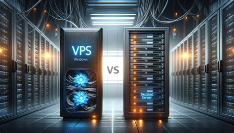 two servers in a datacenter